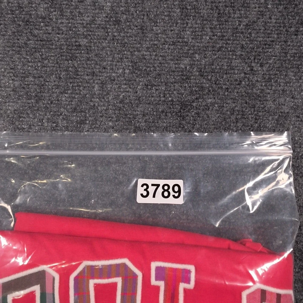 NWT Polo Ralph Lauren Jersey T-Shirt Mens 2XL Red Madras Patchwork Classic Fit